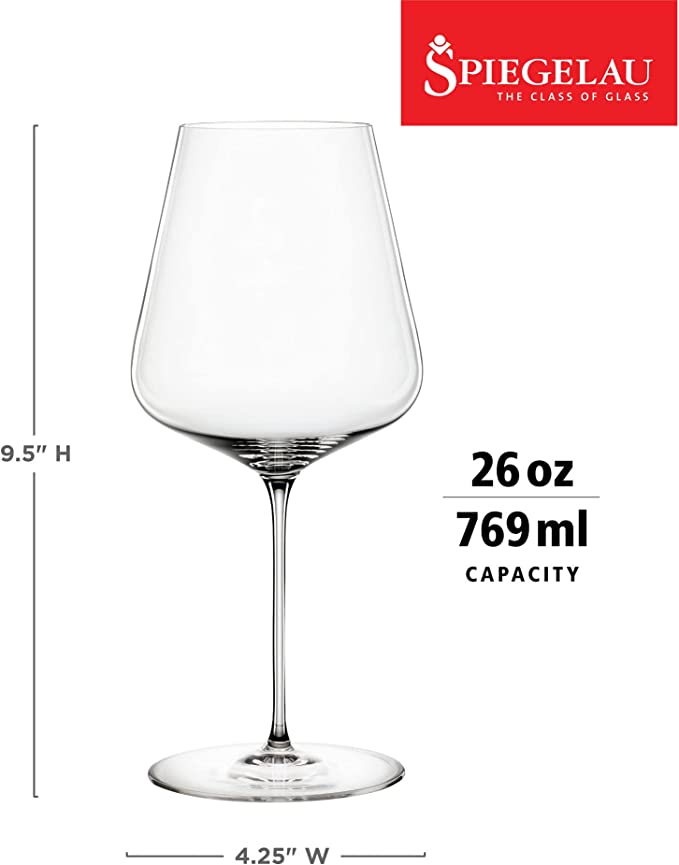  Spiegelau Definition Universal Wine Glasses Set of 2